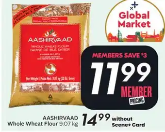 Sobeys AASHIRVAAD Whole Wheat Flour offer