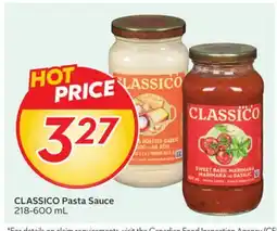 Sobeys CLASSICO Pasta Sauce offer