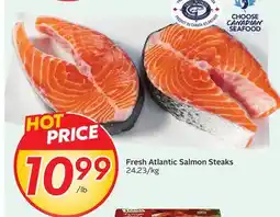 Sobeys Fresh Atlantic Salmon Steaks offer