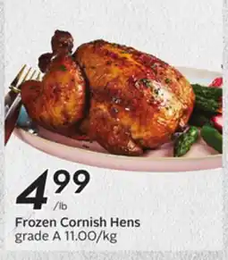 Sobeys Frozen Cornish Hens offer