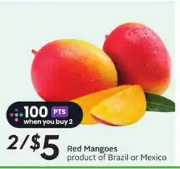 Sobeys Red Mangoes offer