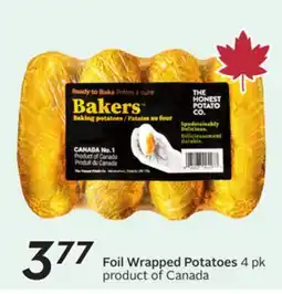 Sobeys Foil Wrapped Potatoes offer