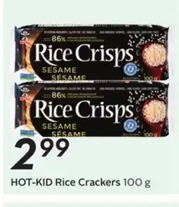 Sobeys HOT-KID Rice Crackers offer