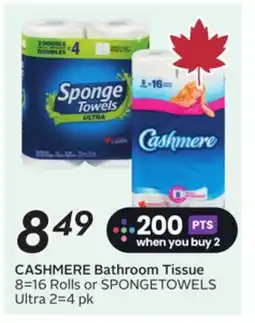 Sobeys CASHMERE Bathroom Tissue offer