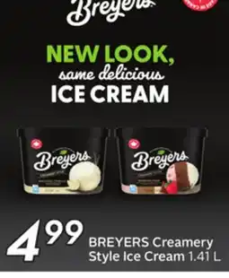 Sobeys BREYERS Creamery Style Ice Cream offer