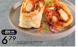 Sobeys Korean-Style Crispy Chicken Wrap offer