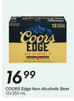 Sobeys COORS Edge Non-Alcoholic Beer offer