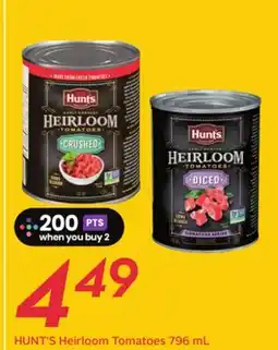 Sobeys HUNT'S Heirloom Tomatoes offer