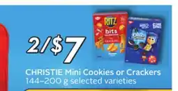 Sobeys CHRISTIE Mini Cookies or Crackers offer