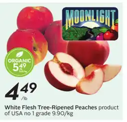 Sobeys White Flesh Tree-Ripened Peaches offer