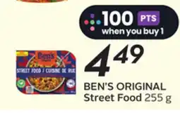 Sobeys BEN'S ORIGINAL Street Food offer