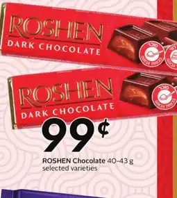 Sobeys ROSHEN Chocolate offer