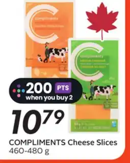 Sobeys COMPLIMENTS Cheese Slices offer