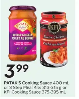 Sobeys PATAK'S Cooking Sauce offer