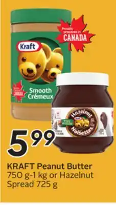 Sobeys KRAFT Peanut Butter offer