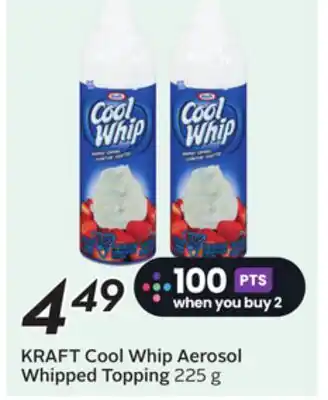 Sobeys KRAFT Cool Whip Aerosol Whipped Topping offer