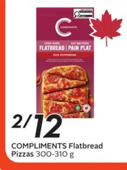 Sobeys COMPLIMENTS Flatbread Pizzas offer