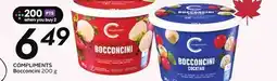 Sobeys COMPLIMENTS Bocconcini offer
