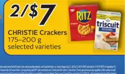 Sobeys CHRISTIE Crackers offer