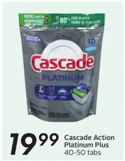 Sobeys Cascade Action Platinum Plus offer