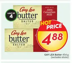 Sobeys GAY LEA Butter offer