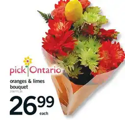 Fortinos ORANGES & LIMES BOUQUET offer