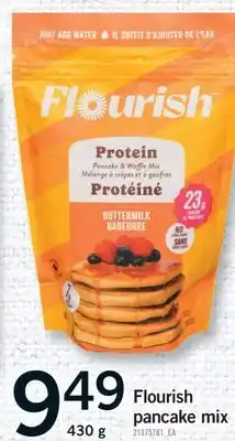 Fortinos FLOURISH PANCAKE MIX, 430 G offer