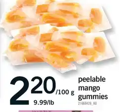 Fortinos PEELABLE MANGO GUMMIES offer