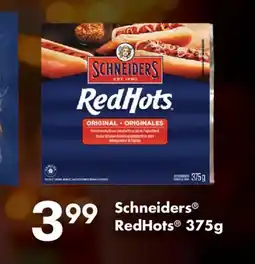 Fortinos SCHNEIDERS REDHOTS , 375G offer