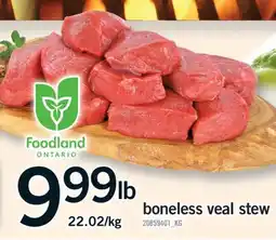 Fortinos BONELESS VEAL STEW offer