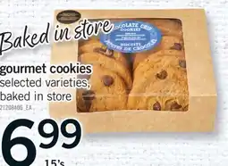 Fortinos GOURMET COOKIES, 15'S offer