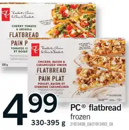 Fortinos PC FLATBREAD, 330-395 G offer