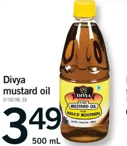 Fortinos DIVYA MUSTARD OIL, 500 ML offer