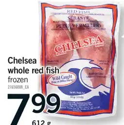 Fortinos CHELSEA WHOLE RED FISH, 612 G offer