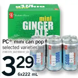 Fortinos PC MINI CAN POP, 6X222 ML offer