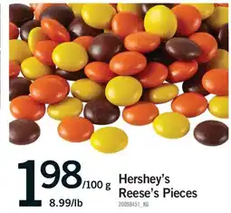 Fortinos HERSHEY'S REESE'S PIECES offer