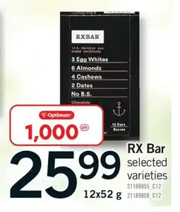 Fortinos RX BAR, 12X52 G offer