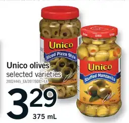 Fortinos UNICO OLIVES, 375 ML offer