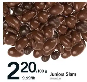 Fortinos JUNIORS SLAM offer