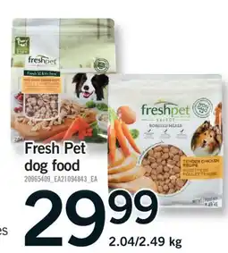 Fortinos FRESH PET DOG FOOD, 2.04/2.49 kg offer