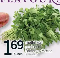 Fortinos METHI LEAF offer