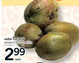 Fortinos WATER COCONUT offer