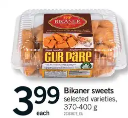 Fortinos BIKANER SWEETS, 370-400 G offer