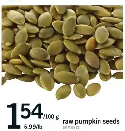 Fortinos RAW PUMPKIN SEEDS offer