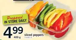 Fortinos SLICED PEPPERS, 400 g offer