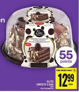 Food Basics ELITE SWEETS CAKE offer