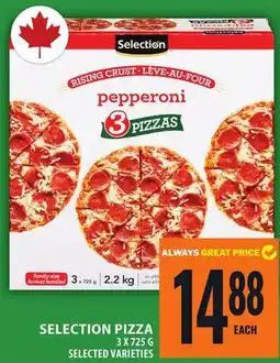 Food Basics SELECTION PIZZA offer