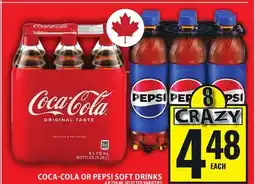 Food Basics COCA-COLA OR PEPSI SOFT DRINKS offer