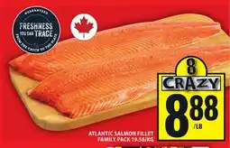 Food Basics ATLANTIC SALMON FILLET FAMILY PACK offer