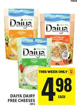 Food Basics DAIYA DAIRY FREE CHEESES offer